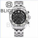 41MM Quartz VK63 Seamaster Chronograph  Sapphire Glass Green Luminous 5ATM
