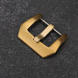 Solid Bronze Buckle 18 20 22 24 26MM Suitable for Pure Copper Manual Oxidable Pure Copper Metal Buckle