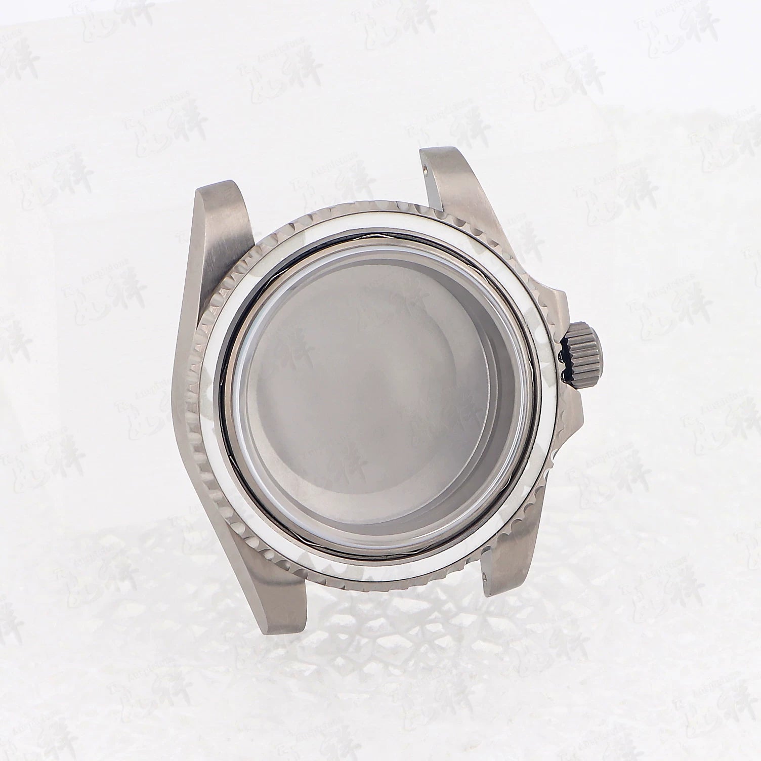 Titanium Watch Case Submariner Yacht master GMT 40mm Titanium Strap Modified Accessories Fit NH34 35 ETA2824 PT5000 Movement