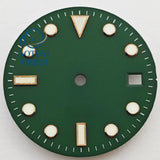 28.5MM Matte Dial dial luminous NH35 NH34 ETA2824 Miyota8215 ST2130 sub style