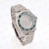 Titanium Watch Case Submariner Yacht master GMT 40mm Titanium Strap Modified Accessories Fit NH34 35 ETA2824 PT5000 Movement