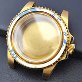 Bidirectional rotating bezel Watch Case 40.5MM Submariner / GMT Yacht sapphire glass two-way rotating  for NH34/NH35/NH36 38