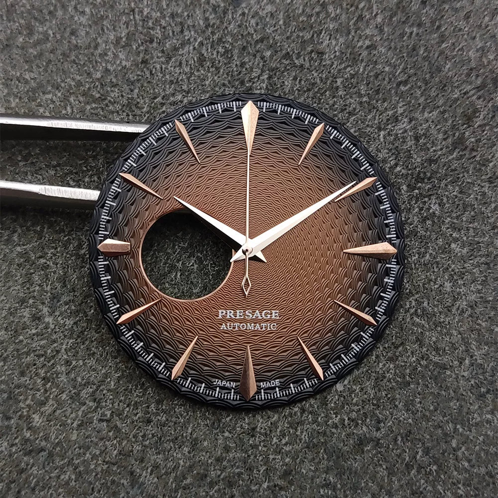 40Mm cocktail watch case 316 stainless steel bubble mirror for NH35/36/NH4R/NH38 movements pilot case glass back