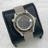 41mm改造シーマスター300ケースメッシュベルトサファイアガラスNH35ムーブメントに適合ステンレススチールケース