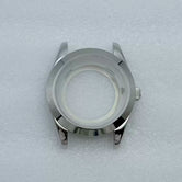 MIyota 8285 watch case Smooth bezel fluted diamond sapphire 316 stainless steel 31mm dial 10ATM