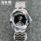 41Mm Seamaster 300 case for NH35/36 ETA2824 PT5000 Miyota 8215 Solid Back 10ATM Sapphire