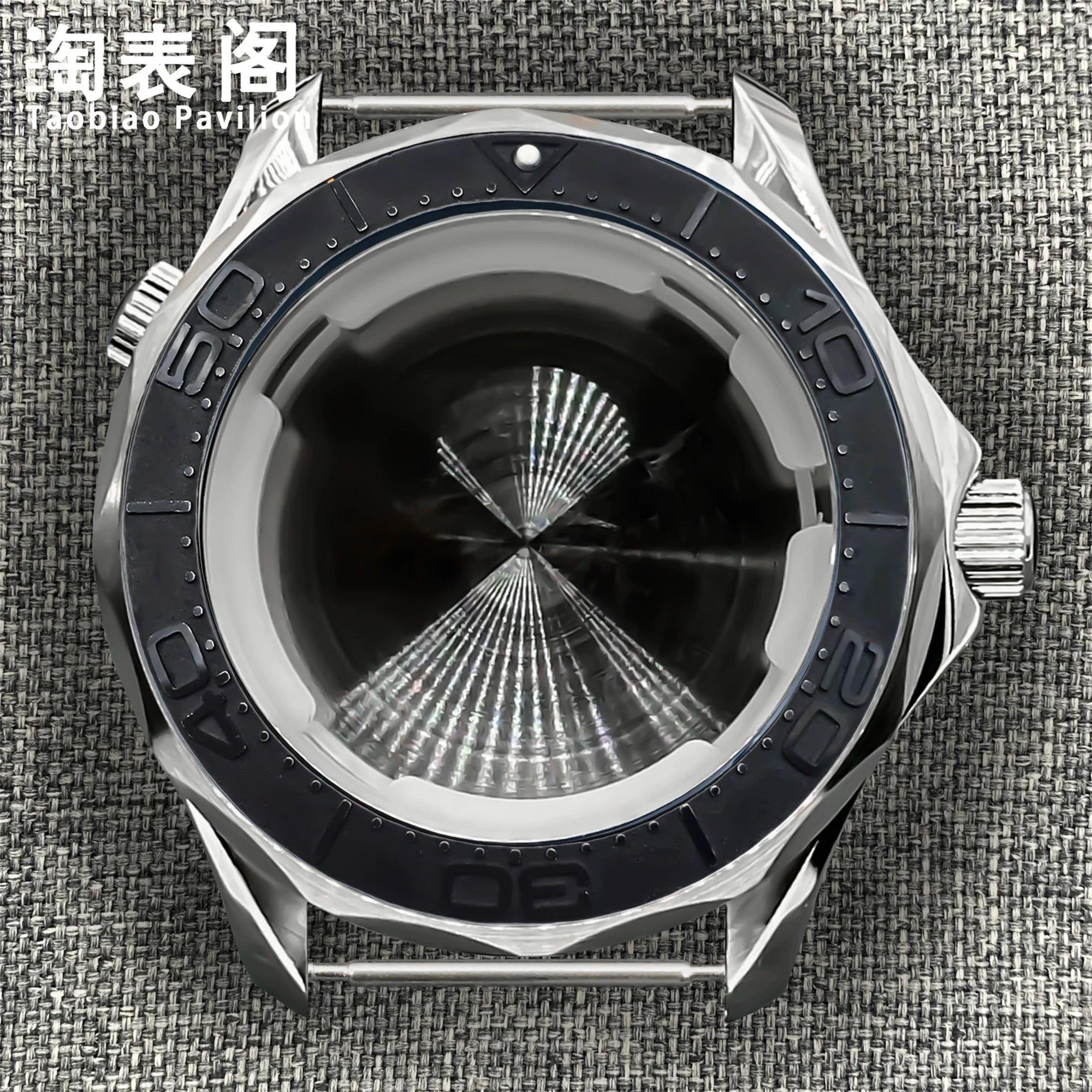 41Mm Seamaster 300 case for NH35/36 ETA2824 PT5000 Miyota 8215 Solid Back 10ATM Sapphire