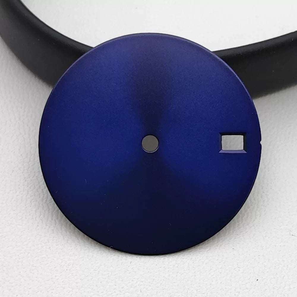 Total Blank Dial Full steril for custom 28.5mm for NH35/NH36 Movement no date window no lume