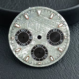 29Mm VK63 Dial luminous suitable for multi-function quartz movement Chronograph and supports customized logo.