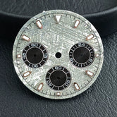 29Mm VK63 Dial luminous suitable for multi-function quartz movement Chronograph and supports customized logo.
