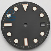 28.5MM Matte Dial dial luminous NH35 NH34 ETA2824 Miyota8215 ST2130 sub style