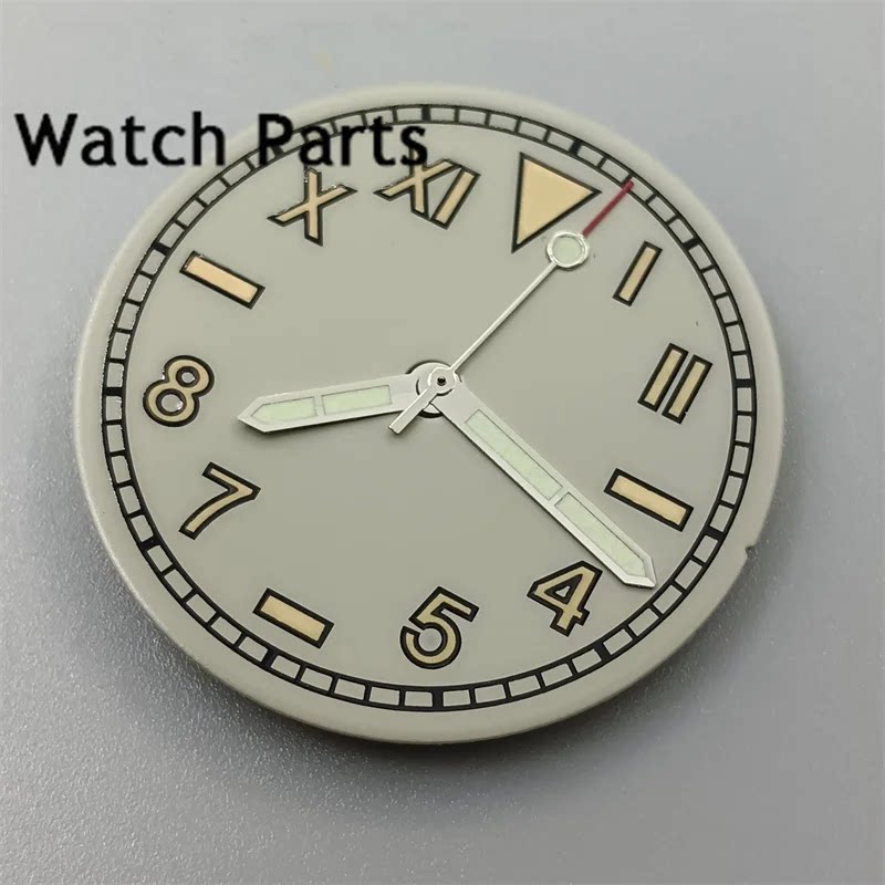 29mm Californian Dial Vintage Roman Number ETA2824 NH35  ST2130 PT MIYOTA Green Lume