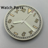 29mm Californian Dial Vintage Roman Number ETA2824 NH35  ST2130 PT MIYOTA Green Lume