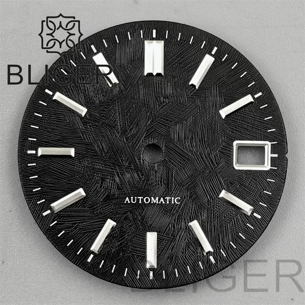 29Mm Dial modified GS mixed texture cherry blossom powder for NH35 movement