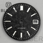 29Mm Dial modified GS mixed texture cherry blossom powder for NH35 movement