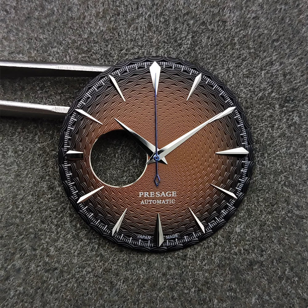 40Mm cocktail watch case 316 stainless steel bubble mirror for NH35/36/NH4R/NH38 movements pilot case glass back