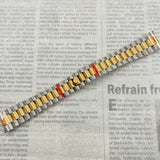 20MM presidential Bracelet strap invisible buckle silver black gold rose gold two tone etc solid stainless steel folding watch band for submriner yacht master datejust explorer