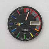 28.5MM NH36 Dial luminous with hands for crown at 3,3.8.4.2