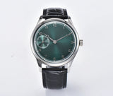 Men's Manual Winding Watch 42mm ST3600 Movement 3ATM Sapphire Rail Dial