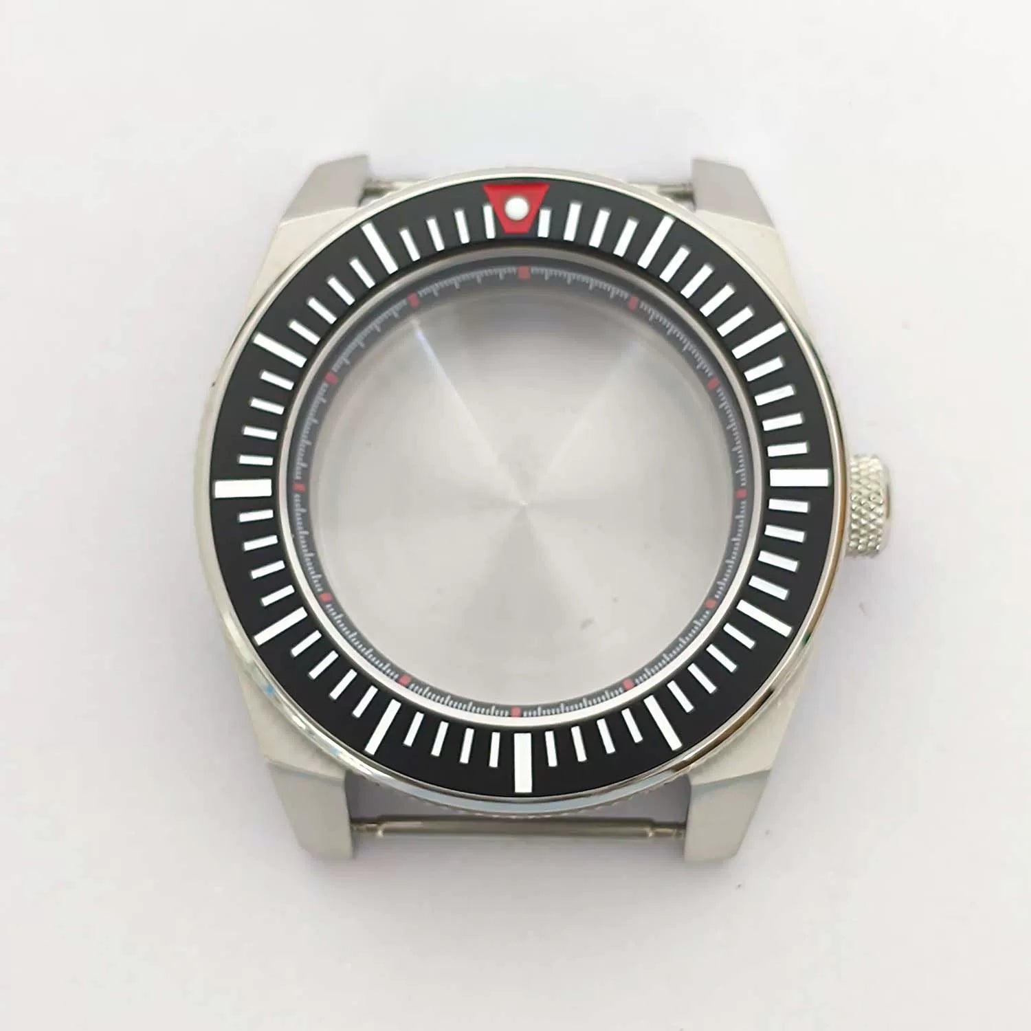 Samurai Watch Case compass bezel Prospex 316L stainless steel 43mm aluminum ring Sapphire glass NH35/NH36 NH38 34 movement