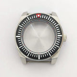 Samurai Watch Case compass bezel Prospex 316L stainless steel 43mm aluminum ring Sapphire glass NH35/NH36 NH38 34 movement