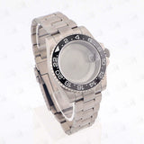 Titanium Watch Case Submariner Yacht master GMT 40mm Titanium Strap Modified Accessories Fit NH34 35 ETA2824 PT5000 Movement