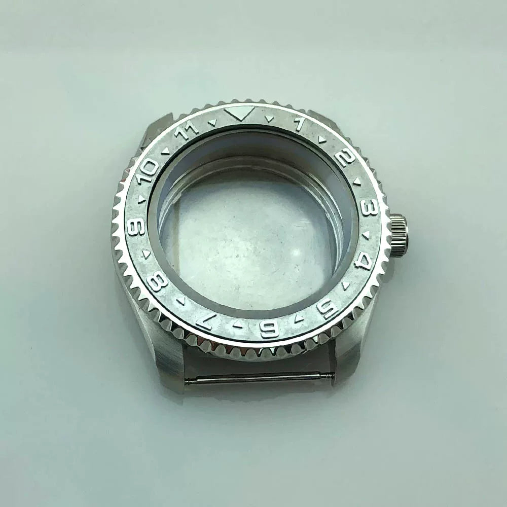 42MM Diver Case 316Lstainless steel sapphire mirror fit NH35/NH36 nh34 nh38  automatic movement 10Bar