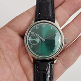 Men's Manual Winding Watch 42mm ST3600 Movement 3ATM Sapphire Rail Dial