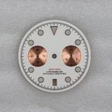 32.5mm Speedmaster VK64 Dial for quartz movement green luminous 2 eyes