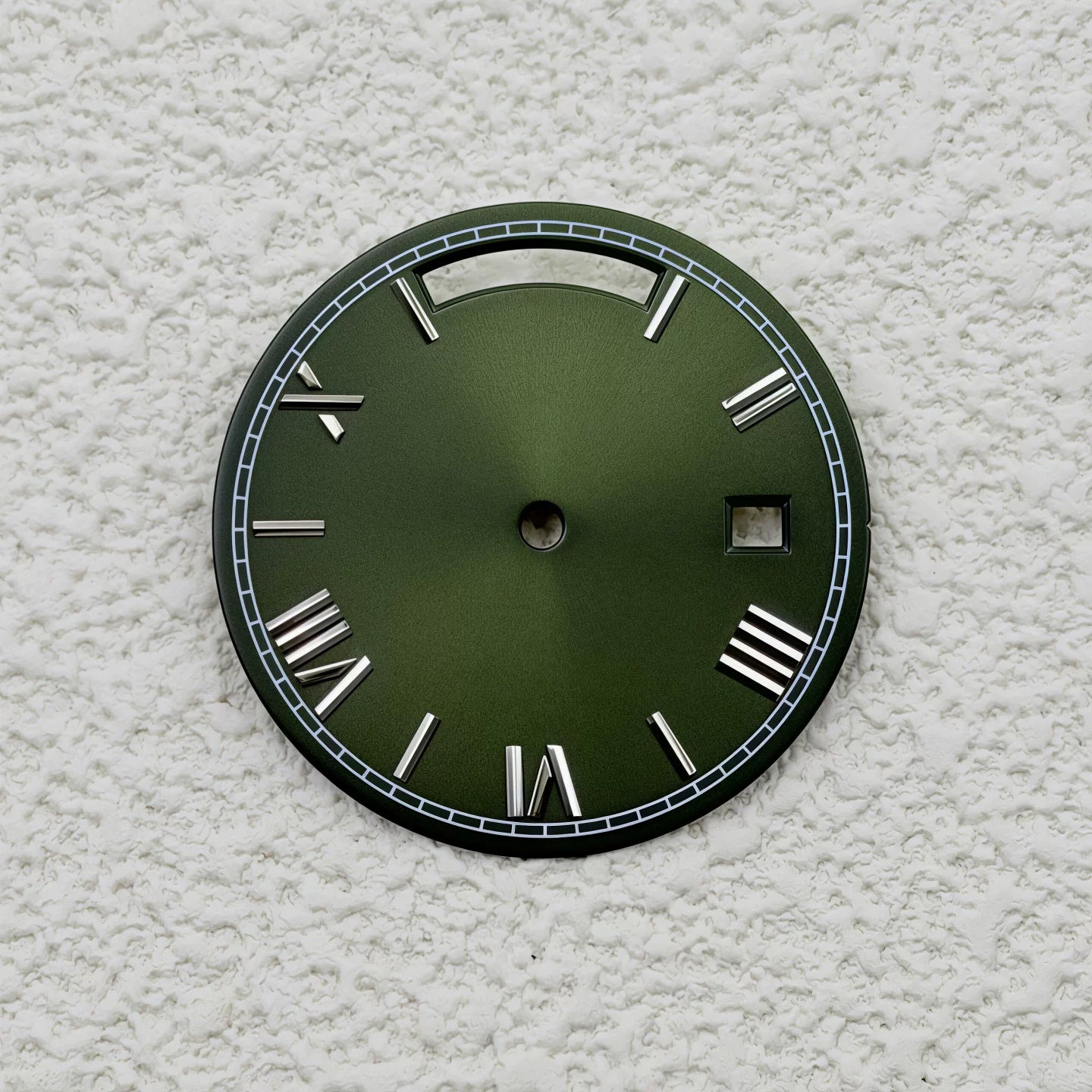 Sterile Miyota 8285 dial Roman Number 31MM Sunburst dial no lume