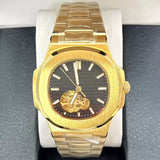 41mm Skeleton Nautilus Watch Miyota 8N24 movement Sapphire 5ATM Dress