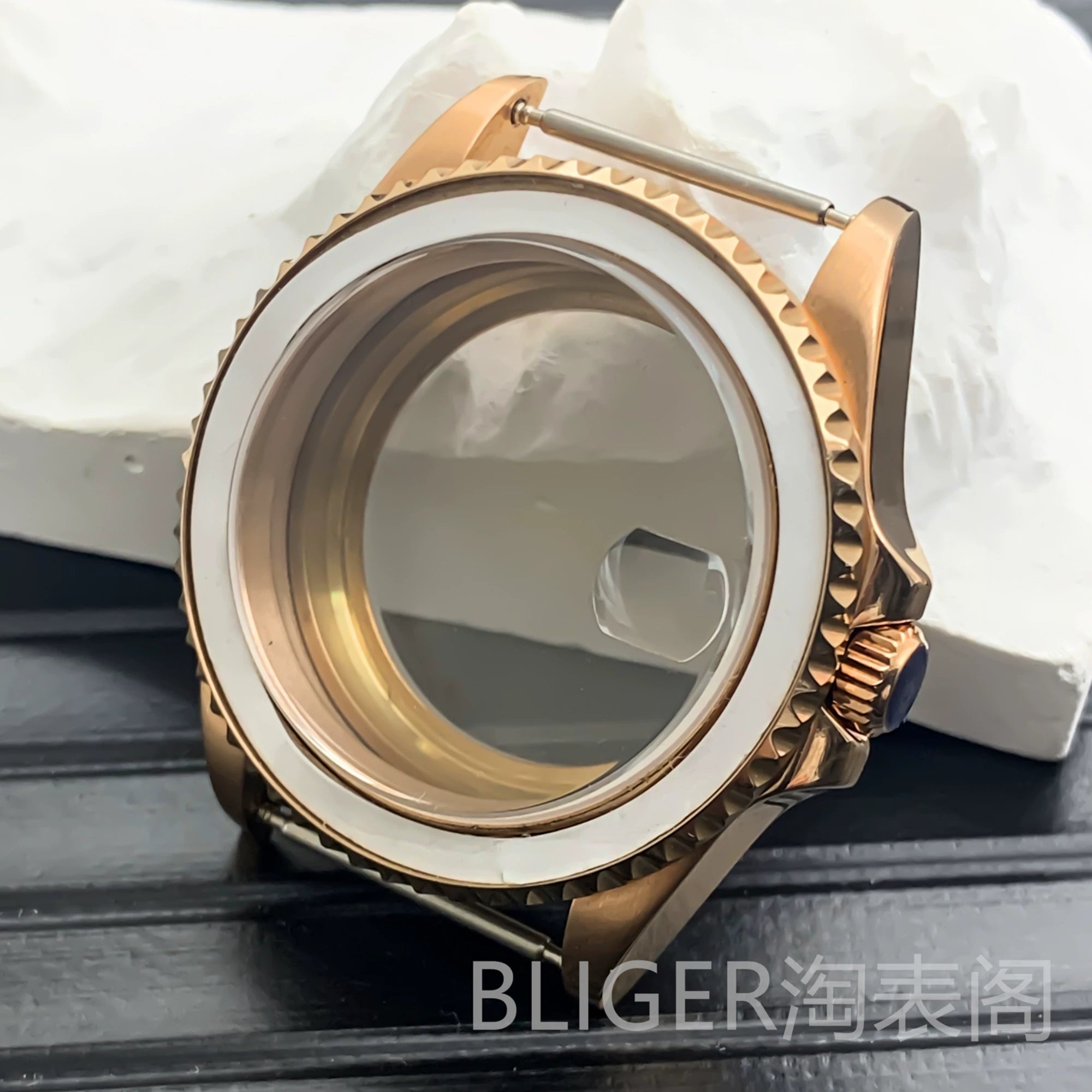 36mm 38mm Submariner Case GMT Bezel NH34 35 36 ETA2824  PT5000 Sapphire 10bar