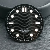 31.8mm Seamaster 300 Green luminous dial fits NH35/NH36 movements custom logos