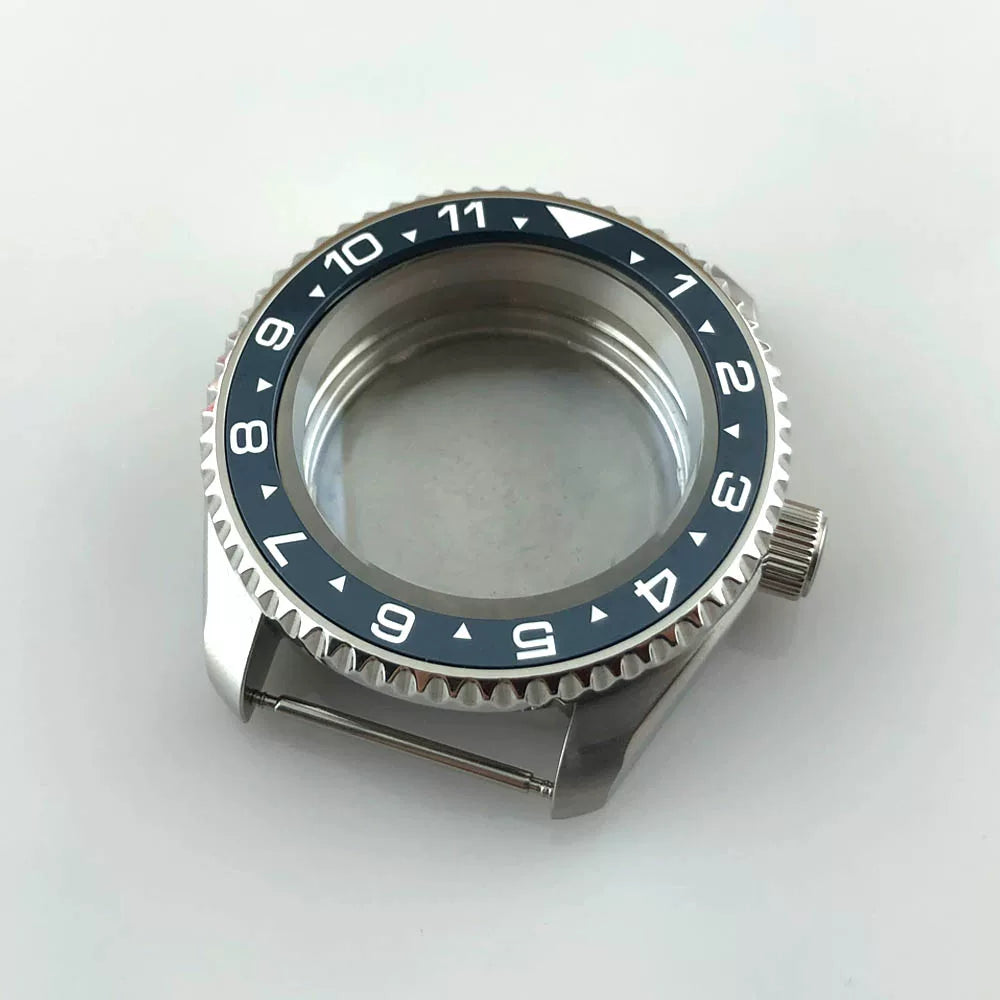 42MM Diver Case 316Lstainless steel sapphire mirror fit NH35/NH36 nh34 nh38  automatic movement 10Bar