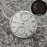 30mm VK61 Dial Chronograph Multifunctional Surface Nautilus Modified Green Luminous Watch Accessories