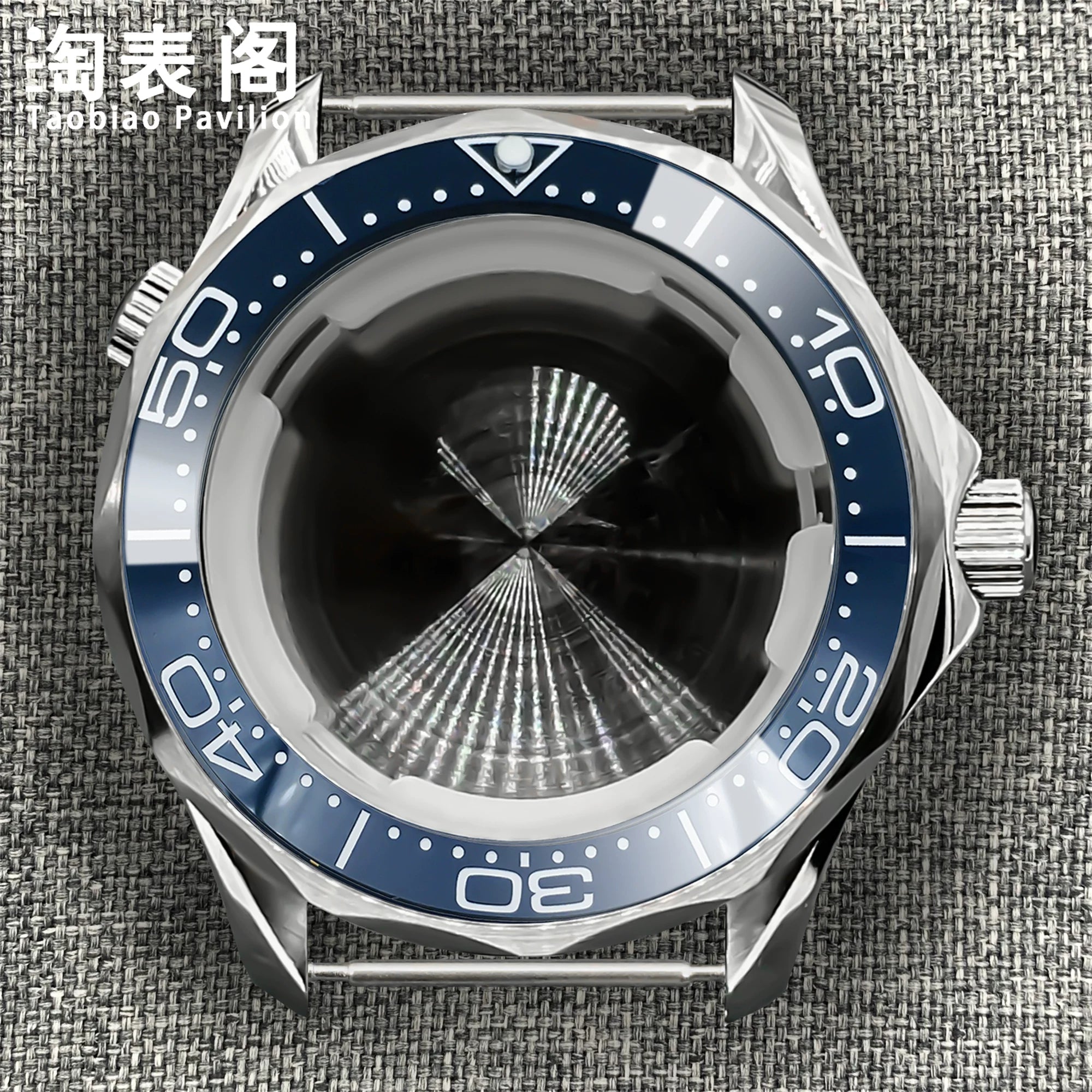 41Mm Seamaster 300 case for NH35/36 ETA2824 PT5000 Miyota 8215 Solid Back 10ATM Sapphire