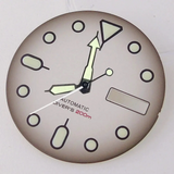 29MM dial for NH36 calendar week green luminous 3/3.8 position SKX007