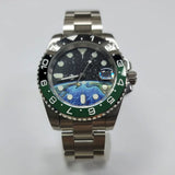 40mm NH35 SUBMARINER  Diver with earth dial 10bar Sapphire Automatic Full Lume