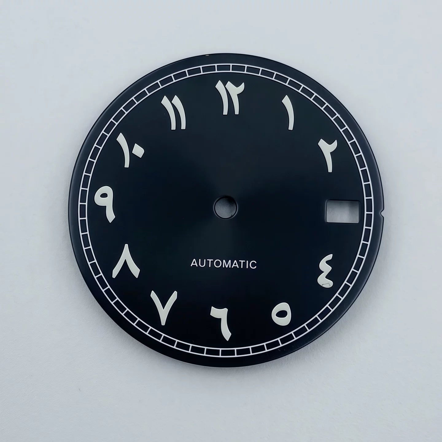 New Middle East Arabic digital dial 28.5MM green luminous watch dial fit NH35/NH36 movement