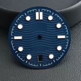 31.8mm Seamaster 300 Green luminous dial fits NH35/NH36 movements custom logos
