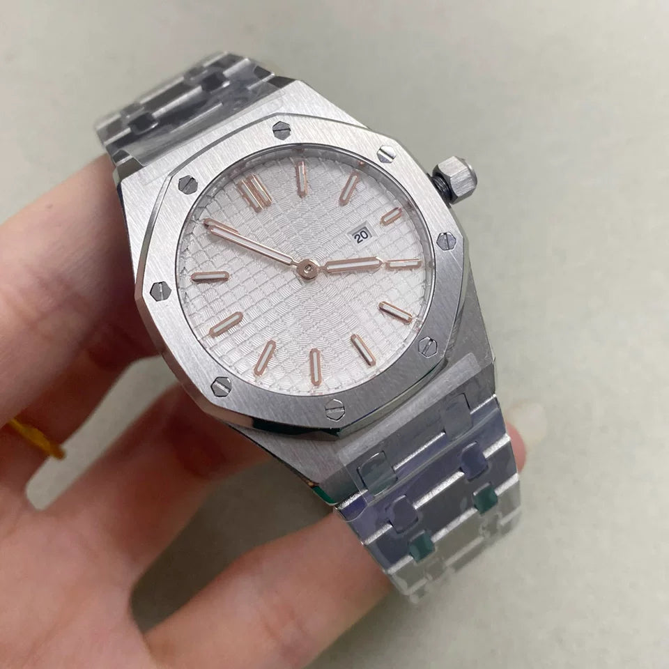 Watch For Women 31MM octagonal stainless steel quartz watch Royal Oak AP Mod Japanese VJ24 quartz movement
