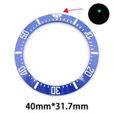 Slope Bezel Insert For 43mm Deep Sea James Cameron Watch Case Ghost King ceramic 40MM * 31.7MM