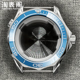 41Mm Seamaster 300 case for NH35/36 ETA2824 PT5000 Miyota 8215 Solid Back 10ATM Sapphire