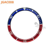 38MM x31.5mm Skx007 Bezel Watch accessories, resin B.C style digital indicator ring, suitable for 007 outer ring baffle