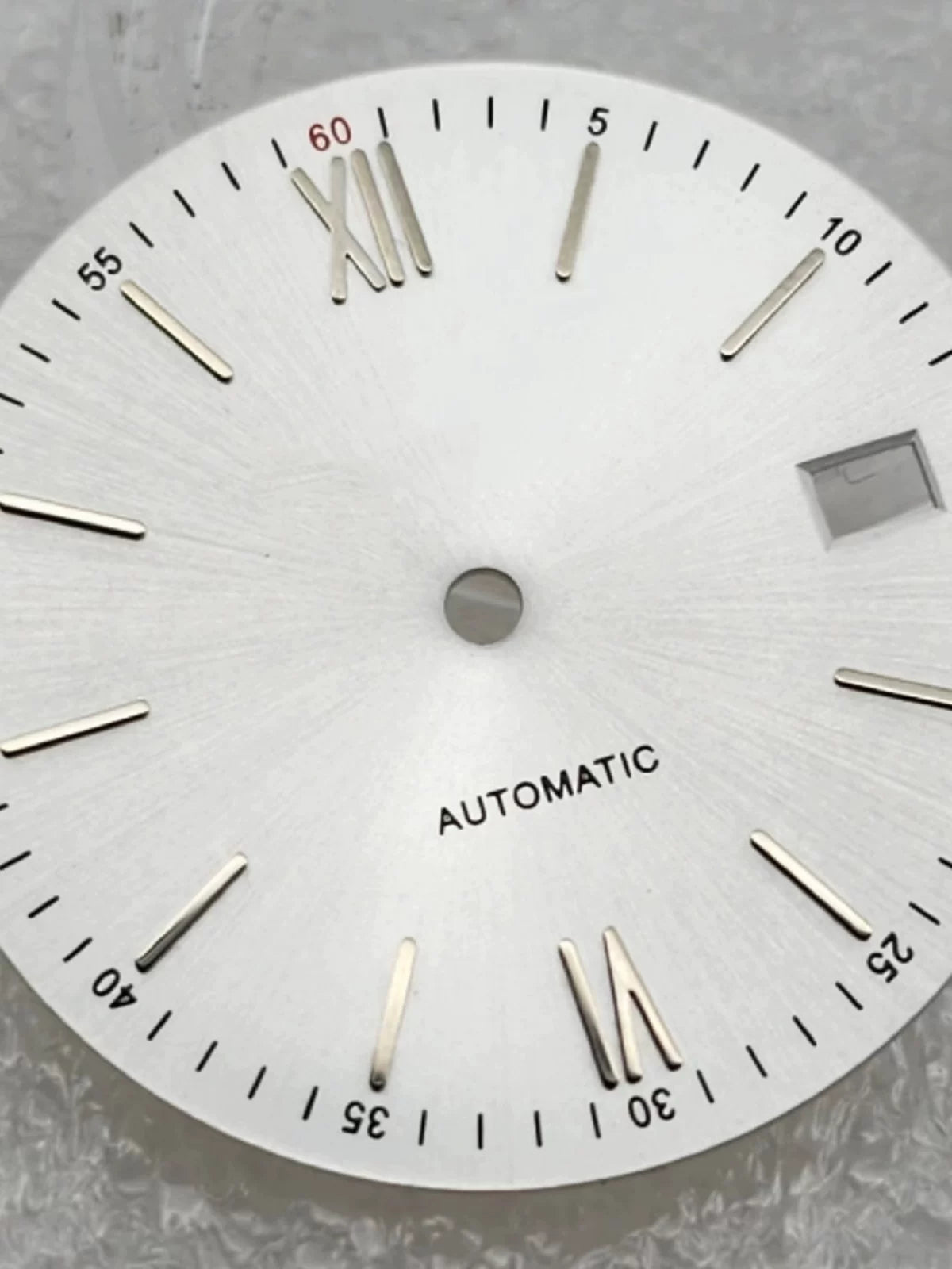 31MM Dial For Seiko NH35 Movement non-luminous Roman Numerals 0.4mm Thick