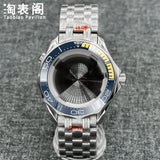 41Mm Seamaster 300 case for NH35/36 ETA2824 PT5000 Miyota 8215 Solid Back 10ATM Sapphire