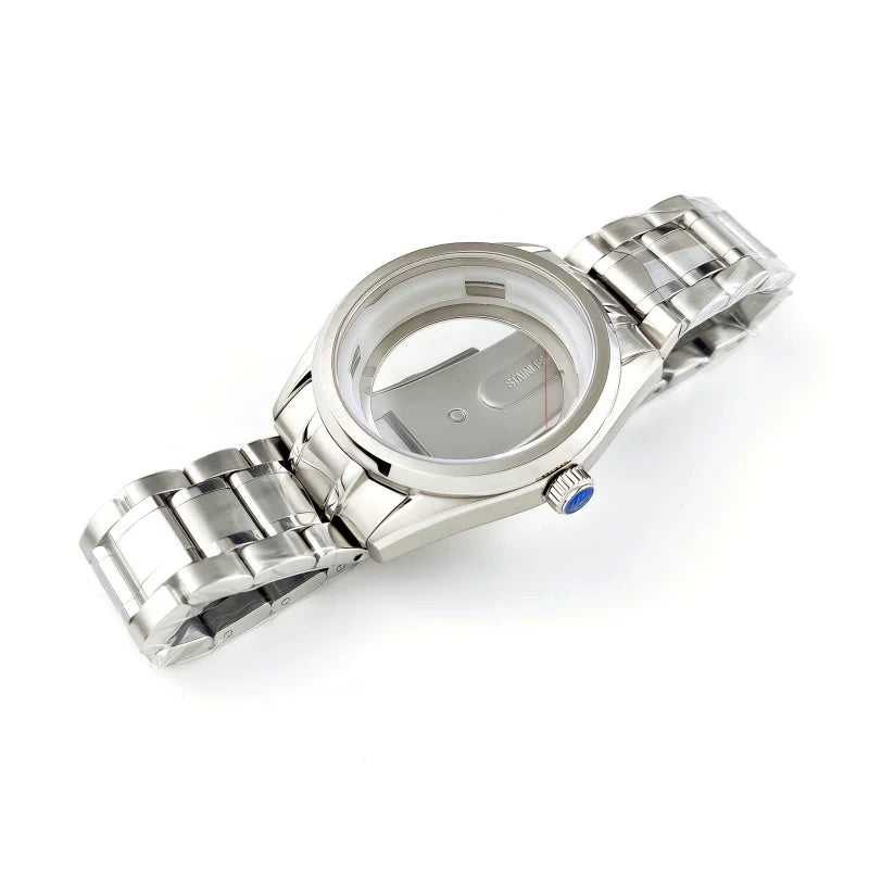 39.5mm NH35 Case GS Case Mechanical Watch Case Forest Modified GS Dress Watch Sapphire Watch Accessories  40mm