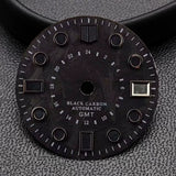 Balck Carbon fiber dial 28.5MM for NH35 / NH34 / miyota 8215 /ETA 2824 PT5000