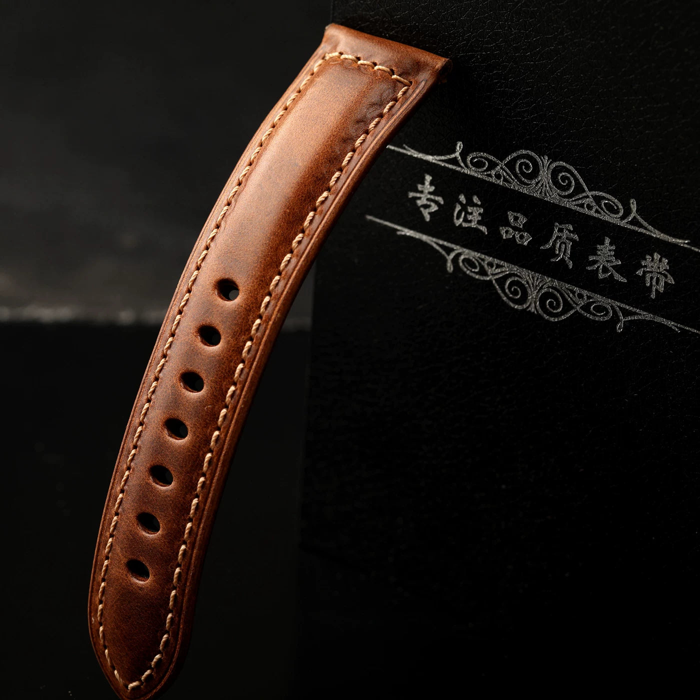 Solid Bronze Buckle High-end oil wax leather strap 18 19 20 21 22 23 24 26MM yellow brown Copper Silver
