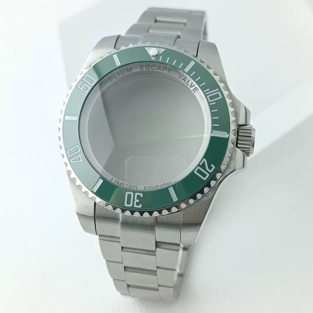 James Cameron Watch Case Ghost King case 43.5MM new modified NH35 NH36 PT5000 ETA2824waterproof sapphire glass 316L suitable for NH35 NH36 mechanical movement